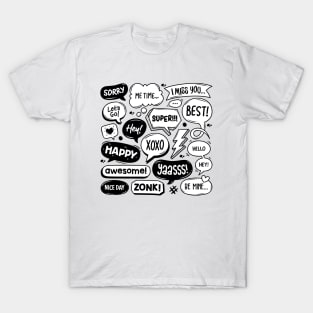 Abstract Speech T-Shirt